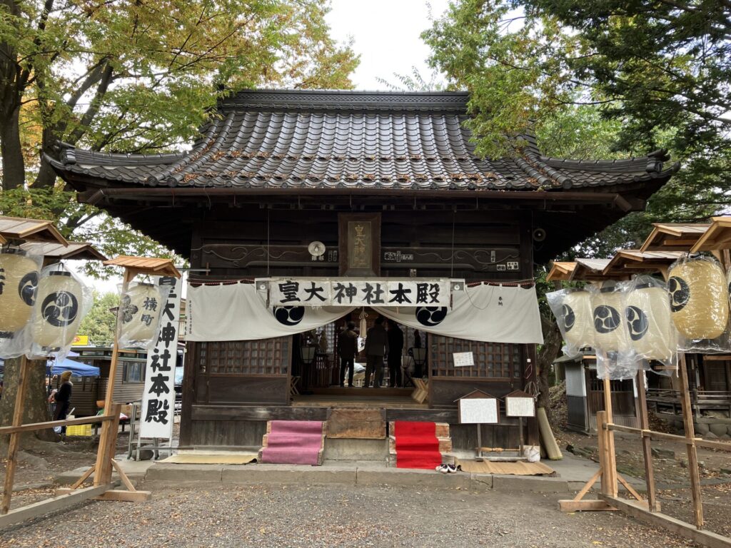 小布施皇大神社社殿