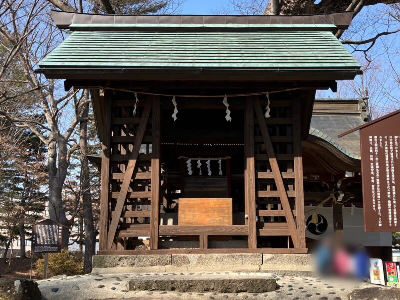 川中島古戦場旧八幡社