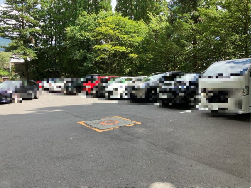 戸隠神社奥社入り口前駐車場