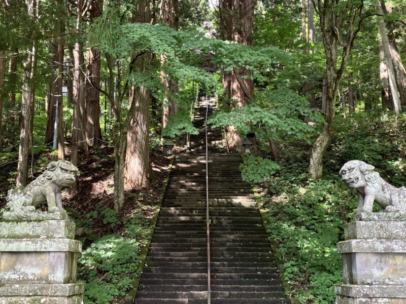 戸隠神社宝光社階段