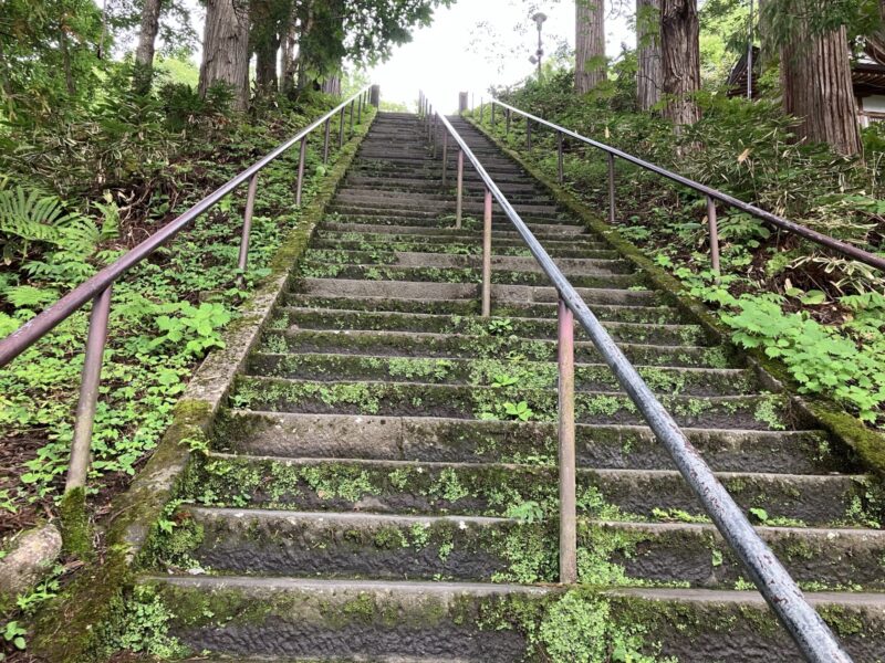 戸隠神社中社階段