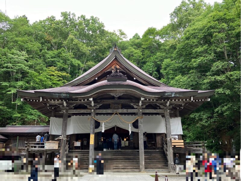 戸隠神社中社社殿